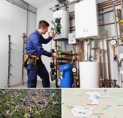 تعمیر موتورخانه در دماوند