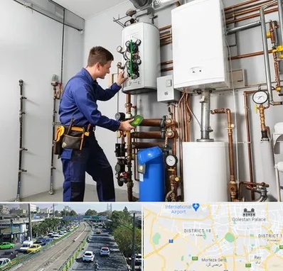 تعمیر موتورخانه در جنوب تهران 