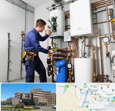 تعمیر موتورخانه در صیاد شیرازی مشهد 