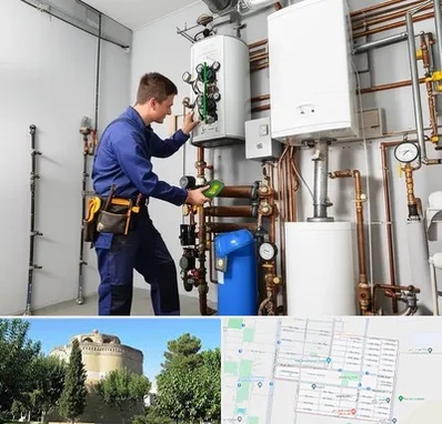 تعمیر موتورخانه در مرداویج اصفهان 