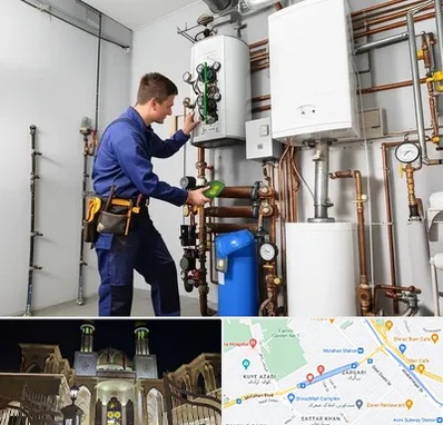 تعمیر موتورخانه در زرگری شیراز 