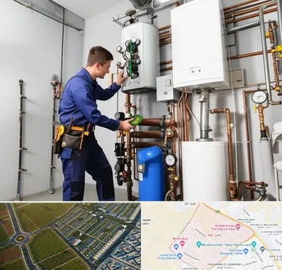 تعمیر موتورخانه در الهیه مشهد 