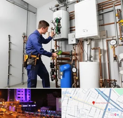 تعمیر موتورخانه در آبرسان تبریز 