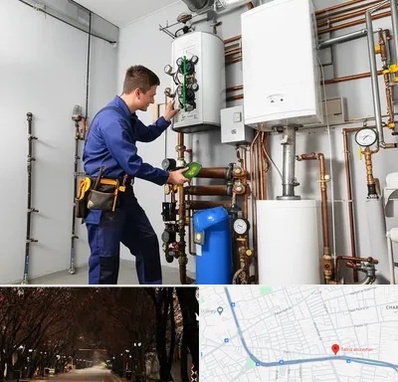 تعمیر موتورخانه در ابوریحان تبریز 