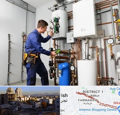 تعمیر موتورخانه در فرمانیه 