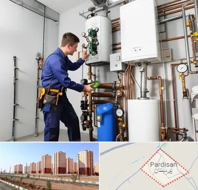 تعمیر موتورخانه در پردیسان قم 