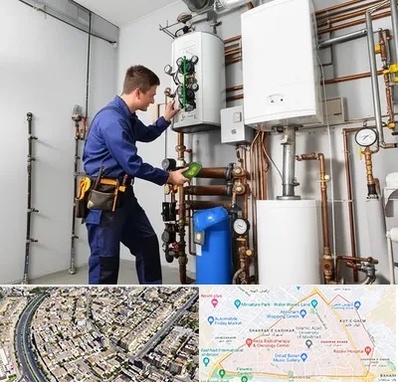 تعمیر موتورخانه در شهرک غرب مشهد 