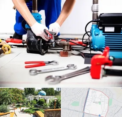 تعمیر پمپ آب در باغمیشه تبریز 