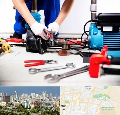تعمیر پمپ آب در شرق تهران 