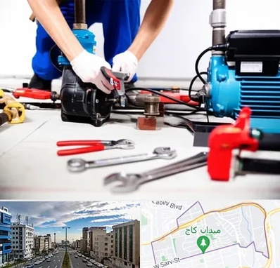 تعمیر پمپ آب در سعادت آباد 