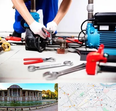 تعمیر پمپ آب در عفیف آباد شیراز 