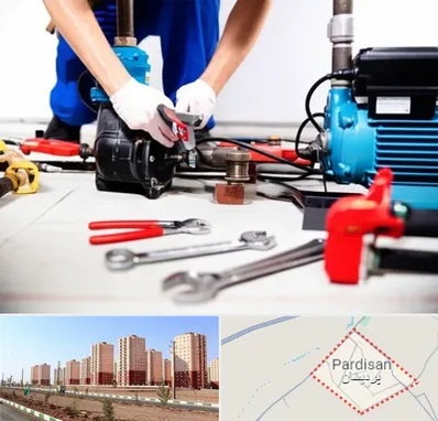 تعمیر پمپ آب در پردیسان قم 