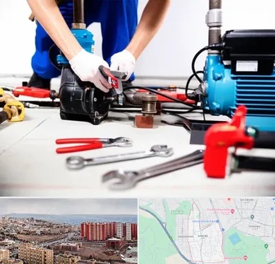 تعمیر پمپ آب در سهند تبریز 