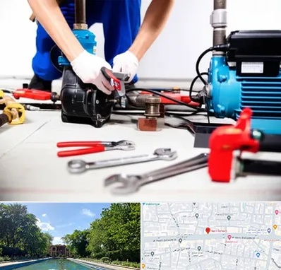 تعمیر پمپ آب در هشت بهشت اصفهان 