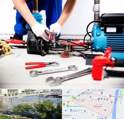 تعمیر پمپ آب در گلستان اهواز 