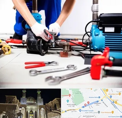 تعمیر پمپ آب در زرگری شیراز 