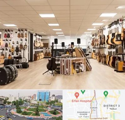 فروشگاه ساز در ونک تهران