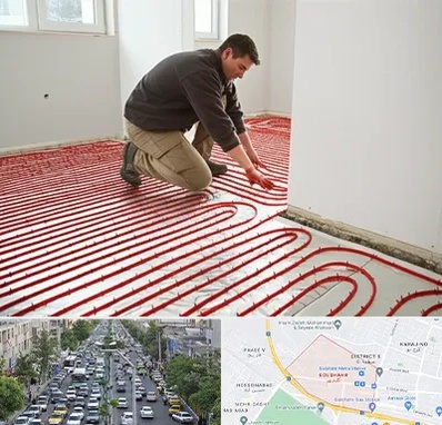 اجرای گرمایش از کف در گلشهر کرج 