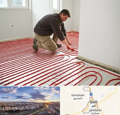 اجرای گرمایش از کف در قم