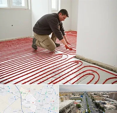 اجرای گرمایش از کف در حصارک کرج 