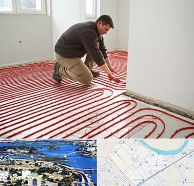 اجرای گرمایش از کف در کوروش اهواز 