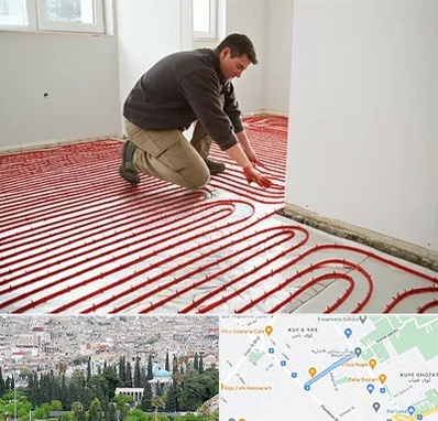 اجرای گرمایش از کف در محلاتی شیراز