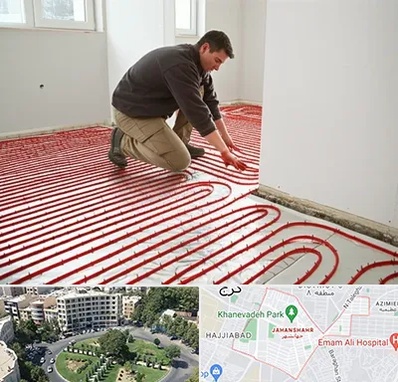 اجرای گرمایش از کف در جهانشهر کرج 