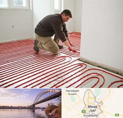 اجرای گرمایش از کف در اهواز