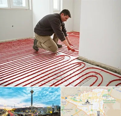 اجرای گرمایش از کف در تهران