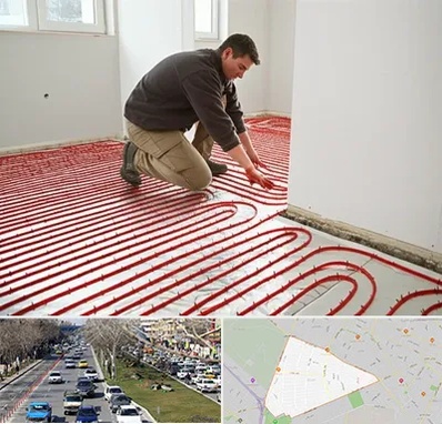 اجرای گرمایش از کف در احمدآباد مشهد 