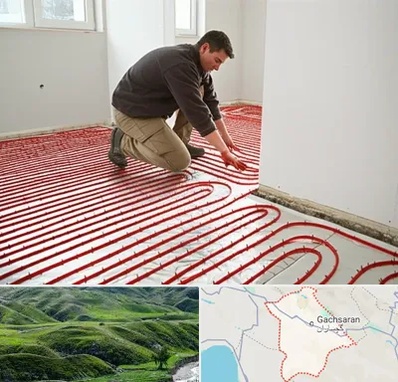 اجرای گرمایش از کف در گچساران