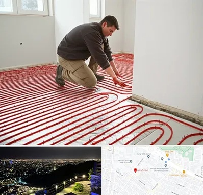 اجرای گرمایش از کف در هفت تیر مشهد 