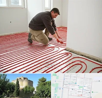 اجرای گرمایش از کف در مرداویج اصفهان 