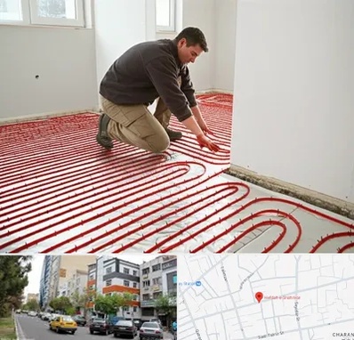 اجرای گرمایش از کف در هفده شهریور تبریز