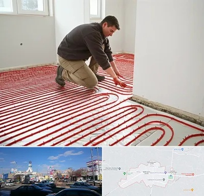 اجرای گرمایش از کف در ماهدشت کرج