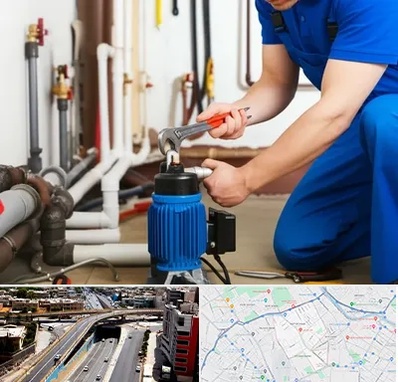 نصب پمپ آب در ستارخان شیراز 