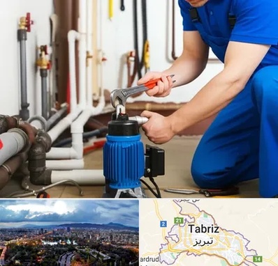 نصب پمپ آب در تبریز