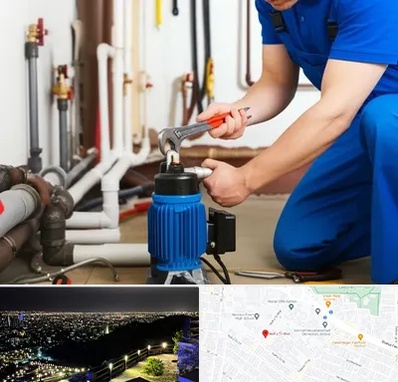 نصب پمپ آب در هفت تیر مشهد 