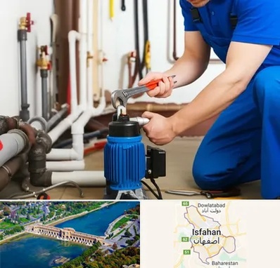 نصب پمپ آب در اصفهان