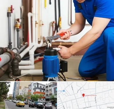 نصب پمپ آب در هفده شهریور تبریز 