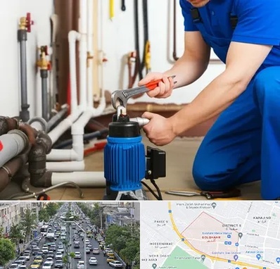 نصب پمپ آب در گلشهر کرج 