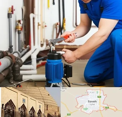 نصب پمپ آب در ساوه