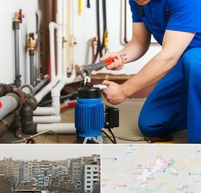 نصب پمپ آب در محمد شهر کرج 