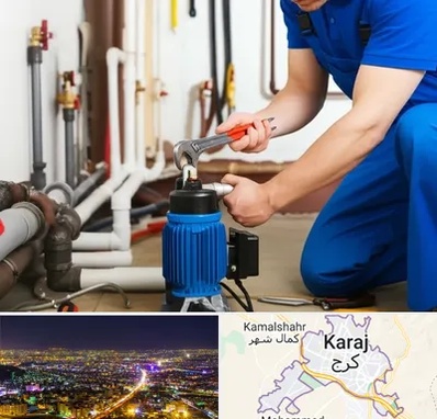 نصب پمپ آب در کرج