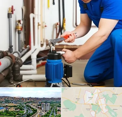 نصب پمپ آب در شهریار