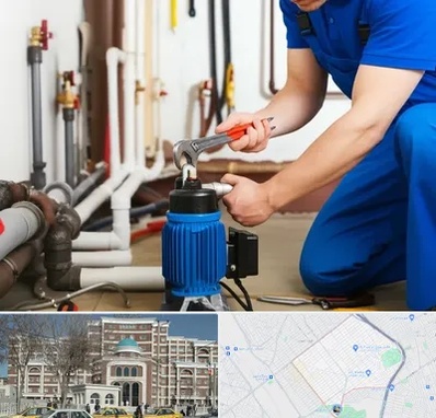 نصب پمپ آب در طلاب مشهد 