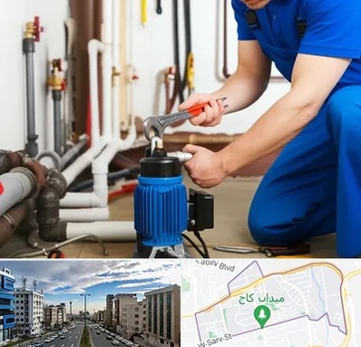 نصب پمپ آب در سعادت آباد 