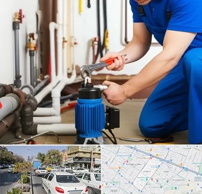 نصب پمپ آب در مفتح مشهد 