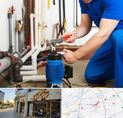 نصب پمپ آب در عطاران قم 