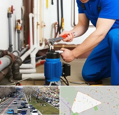 نصب پمپ آب در احمدآباد مشهد 